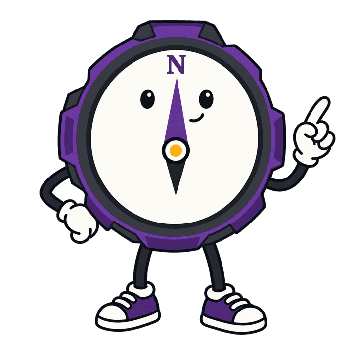 Mappy, OdooMap's compass-shaped AI import sidekick
